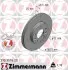 Фото Диск гальмівний (передній) Mazda 6 02-08 (282.5х25) (вентильовані) ZIMMERMANN (370307420) зображення 1