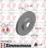 Гальмівний диск ZIMMERMANN (370308020) зображення 1