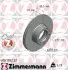 Тормозной диск ZIMMERMANN (400105220) изображение 1