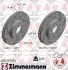 Диск гальмівний (передній) MB E-class (W211/S211) 02-09 (295x28) ZIMMERMANN (400361953) зображення 1