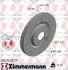Гальмівний диск ZIMMERMANN (400362820) зображення 1