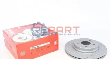 Тормозной диск ZIMMERMANN 400365752
