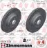 Диск гальмівний (задній) MB E-class (W211/W212) 06-17 ZIMMERMANN (400367253) зображення 1