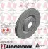 Диск тормозной Coat Z ZIMMERMANN (400550520) изображение 1