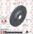 Фото Диск тормозной (задний) MB GLE (V167/C167)/GLS (X167) 18- ZIMMERMANN (400556452) изображение 1