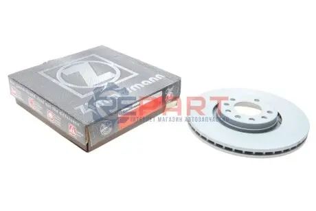 Диск гальмівний (передній) Opel Astra G/H/Corsa E/Meriva 00- (308x25) ZIMMERMANN 430148820 Купити в Україні