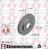Диск гальмівний перед. Opel Corsa C 1.0I-1.2I 00- +ABS (240x20) ZIMMERMANN (430149420) зображення 1