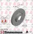 Диск гальмівний (передній) Peugeot 407 04-10/ 508 10-18/ Citroen Berlingo 18- (282.8x26) ZIMMERMANN (440311152) зображення 1