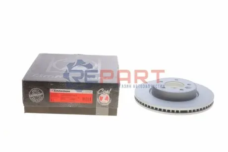 Диск тормозной (передний) Land Rover Discovery 04-18 (317x30) ZIMMERMANN 450520720 Купить в Украине