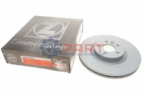 Диск гальмівний (передній) Land Rover Discovery Sport/Range Rover Evoque 2.0/2.2D 11- (325x30) ZIMMERMANN 450521020 Купити в Україні