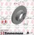 Гальмівний диск ZIMMERMANN (460152352) зображення 1
