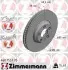 Диск гальмівний PORSCHE CAYENNE 03-10 LP ZIMMERMANN (460155775) зображення 1