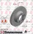 Гальмівний диск ZIMMERMANN (460156220) зображення 1