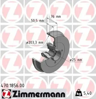 Автозапчасть ZIMMERMANN 470185600