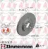 Фото Диск гальмівний (передній) Renault Megane II/Clio II/III 1.2-1.5 dCI 02- (259,6x22) (з покриттям) (вент) ZIMMERMANN (470241620) зображення 1
