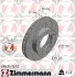 Фото Диск гальмівний (передній) Toyota Land Cruiser 100 4.2TD/4.7 98-07 (313x32) (вентильований) ZIMMERMANN (590.2573.52) зображення 1
