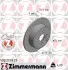Тормозной диск ZIMMERMANN (590257920) изображение 1