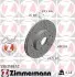 Диск тормозной ZIMMERMANN (590.2589.52) изображение 1