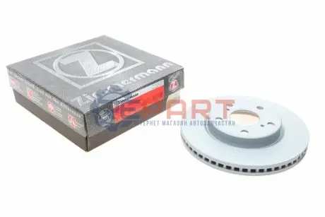 Диск гальмівний (передній) Toyota Rav4 2.0/2.2D/2.4/2.5 06- (275x25) ZIMMERMANN 590280020 Купити в Україні