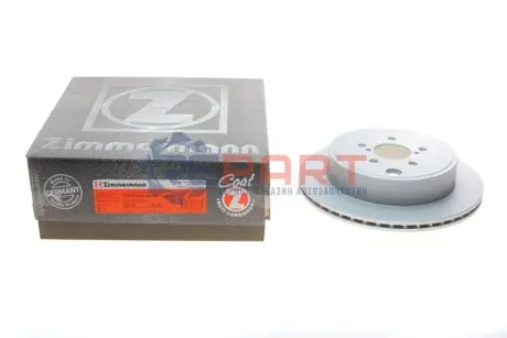 Диск гальмівний (задній) Subaru Outback 09-15 (290x18) ZIMMERMANN 590282620 Купити в Україні