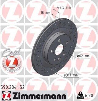 Гальмiвнi диски SPORT Z ZIMMERMANN 590284152