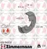 Тормозные барабаны задние ZIMMERMANN (600196920) изображение 1