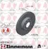 Диск гальмівний (передній) Audi A3/Seat Leon/Skoda Octavia/VW Caddy/Golf 04- (280x22) ZIMMERMANN (600326420) зображення 1
