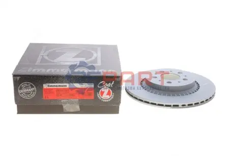 Фото Диск гальмівний (задній) Volvo XC90 02-14 (308x20) ZIMMERMANN (610370820) зображення 1