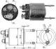 Реле втягивающего стартера ZM (ZM596) изображение 1